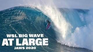 WSL Big Wave At Large JAWS 2020  MASSIVE BARRELS INSANE WIPEOUTS [upl. by Quill]