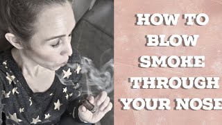 Cigar 101 how to blow smoke through your nose [upl. by Rafaelita465]