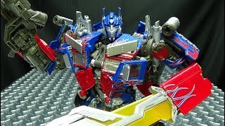 MPM4 Masterpiece Movie OPTIMUS PRIME EmGos Transformers Reviews N Stuff [upl. by Enaud]