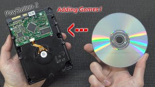 How To Add Games to an Internal Playstation 2 Harddisk [upl. by Nemrac]