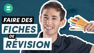 Comment faire des FICHES DE RÉVISION efficaces  La Méthode 🕺 [upl. by Reade]