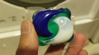 Using Tide Pods for the first time [upl. by Eachern]