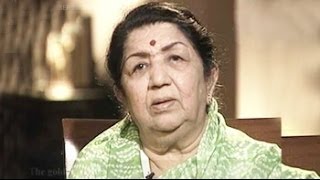 My voice is a gift of nature Lata Mangeshkar Aired September 2008 [upl. by Yraht173]