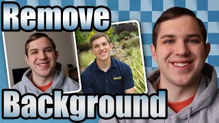 How To Remove Any Background PhotoScape X Tutorial [upl. by Aihsekram]