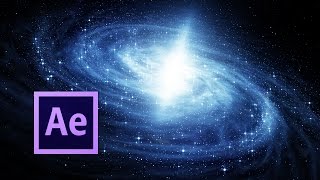 Stunning 3D GALAXY  After Effects TUTORIAL  TEMPLATE [upl. by Ozneral]