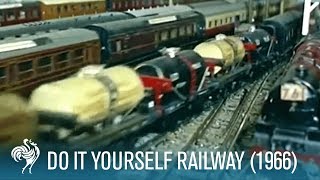 Do It Yourself Railway Model Trains 1966  British Pathé [upl. by Albertina620]