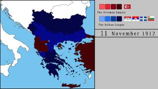 The First Balkan War 1912  1913 [upl. by Fachanan]