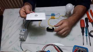 COMO INSTALAR UM SENSOR DE PRESENÇA [upl. by Rehpotsihrc41]