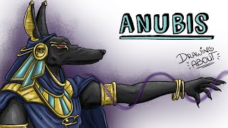 ANUBIS THE LORD OF THE NECROPOLIS  Draw My Life [upl. by Rabassa]