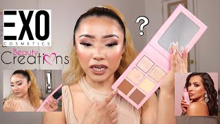 BEAUTY CREATIONS X EVETTEXO REVIEW [upl. by Neillij]