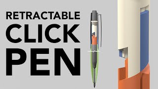 How a Retractable Ballpoint Pen Works [upl. by Einhapets623]