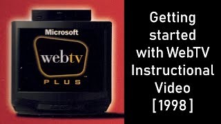 Getting started with WebTV 1998 [upl. by Eedolem662]