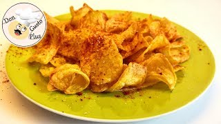 Selbstgemachte Kartoffelchips 🥔😍  Heißluftfritteuse Airfryer [upl. by Ailyt]