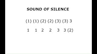 SOUND OF SILENCE EASY CHROMATIC HARMONICA TABS TABLATURA ARMÓNICA CROMÁTICA [upl. by Hambley]