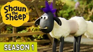 Shaun Shoots the Sheep amp Fleeced  Shaun the Sheep Season 1 x2 Full Episodes  Cartoons for Kids [upl. by Tapes]