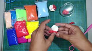 Super Light Air Dry ClaySLADC Basic intro and how to use this clay [upl. by Bonilla]