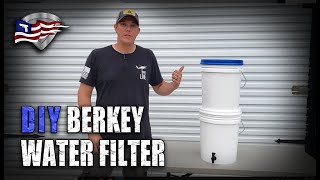 DIY Berkey Water Filter System CHEAP [upl. by Arretak774]