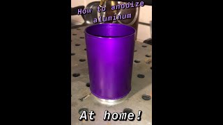 HOW TO Anodize Your Aluminum Parts At Home [upl. by Robinett]