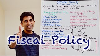 Y1 30 Fiscal Policy  Government Spending and Taxation [upl. by Hokanson399]