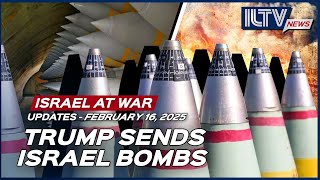 Israel Daily News – War Day 499  February 16 2025 [upl. by Einnos]