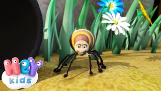 Incy Wincy Spider Nursery Rhyme  HeyKids [upl. by Brockwell]