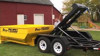 ProTainer Roll Off Trailer System [upl. by Guimond360]