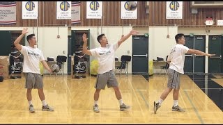 FLOAT Serve  How to SERVE a Volleyball Tutorial part 13 [upl. by Saoj]