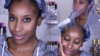 DIY Facial Steaming At Home  Jackie Aina [upl. by Cl235]