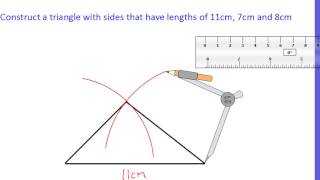 Constructing Triangles [upl. by Wivinah980]