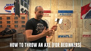 Axe Throwing Tips For Beginners [upl. by Hattie]