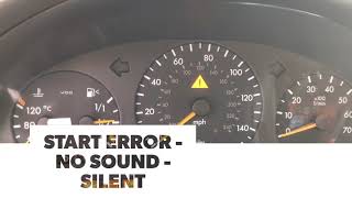 MercedesBenz ML320 Start Error No Start Silent [upl. by Favrot]