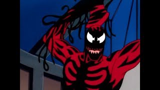 SpiderMan TAS Carnage Laugh Compilation [upl. by Ardnad]