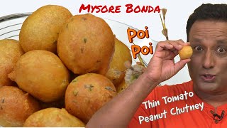 Mysore Bonda Recipe  Make Instant Mysore Bajji Recipe at Home Street Food Style  Breakfast ideas [upl. by Walker]