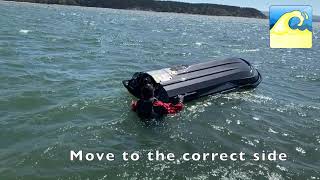 How to right a jet ski PWC capsize [upl. by Ttegdirb]