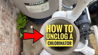 Pool Chlorinator Clog FIX [upl. by Tannenbaum]