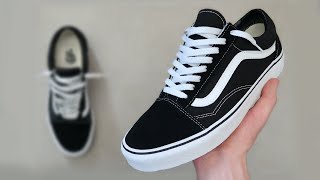 HOW TO LACE VANS OLD SKOOLS 👟🔥 [upl. by Ginger]