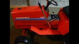 Gravely 8122 Tractor Walk Around [upl. by Bohun]