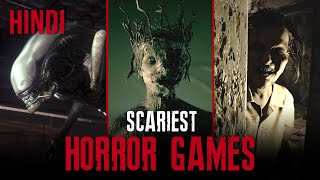 Top 5 Scariest HORROR Games for PC HINDI [upl. by Doretta]