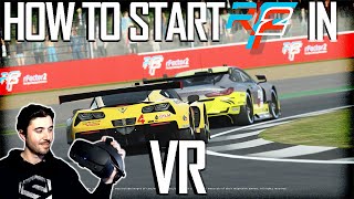 How To Start Rfactor 2 in VR [upl. by Ariik]