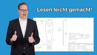 Leitfaden zum Lesen von Technischen Zeichnungen [upl. by Capp]