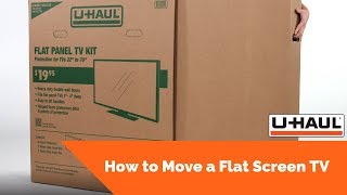 How to Move a Flat Screen TV [upl. by Ebehp945]