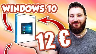 ASTUCE WINDOWS 10 PAS CHER ET LÉGAL 12€ [upl. by Ravid]