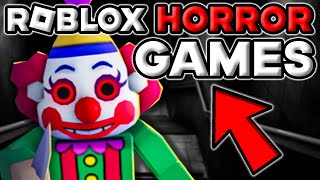 Top 5 BEST Roblox Horror Games [upl. by Primaveria421]