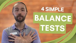 4 Simple Balance Tests Romberg Test [upl. by Aihsenyt448]