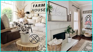 75 BEAUTIFUL RUSTIC FARMHOUSE DECOR IDEAS [upl. by Decca150]