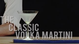 How to Make The Classic Vodka Martini  Best Drink Recipes [upl. by Wauters]