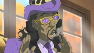 The Boondocks  A Pimp named Slickback Katt Williams [upl. by Ennagroeg106]