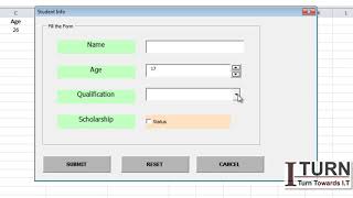 Create Userform in Excel VBA Macro in Detail [upl. by Peppel]