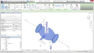 Revit Tutorial  Creating a pipe accessory [upl. by Yonita542]