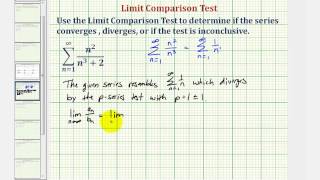 Ex Infinite Series  Limit Comparison Test Divergent [upl. by Letsou]